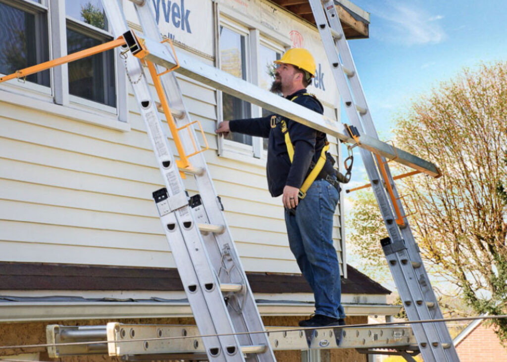 WorkSafe's Ladder Jack Fall Protection System can save your employee's life in the event of an accident.